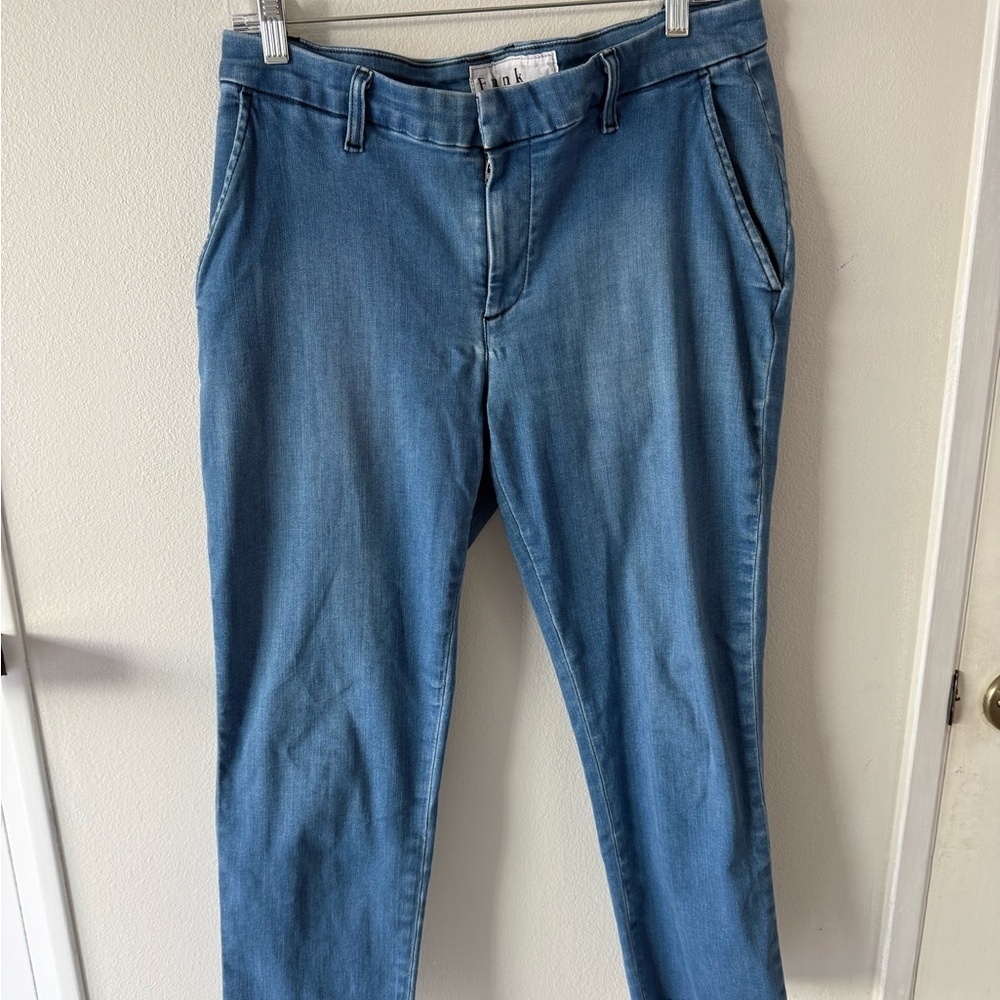 Frank & Eileen Light Blue Cropped Jeans